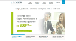 Desktop Screenshot of ledgerbpo.com.br
